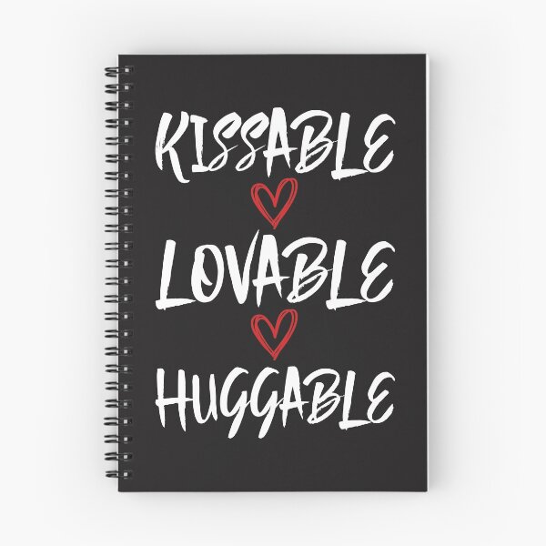 Item preview, kissable Lovable Huggable designed and sold by Bendthetrend.