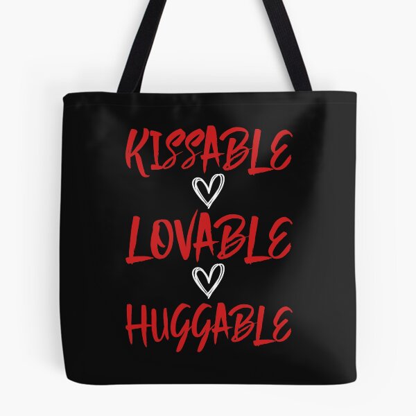 Item preview, kissable Lovable Huggable designed and sold by Bendthetrend.