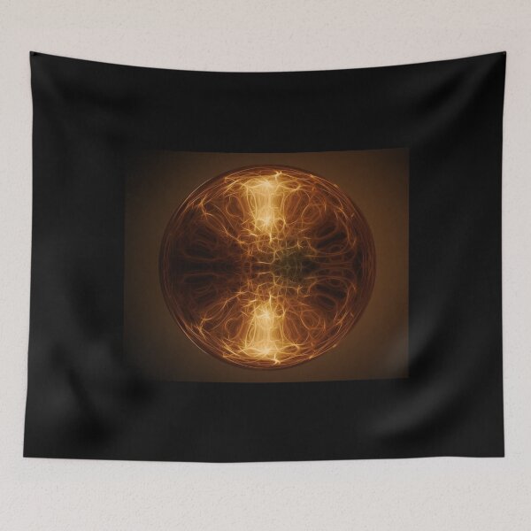 Item preview, Metallic Bronze Abstract Circle Design designed and sold by EarthArtDesigns.