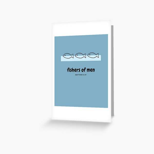 Item preview, fishers of men Matthew 4:19  designed and sold by missionbear.