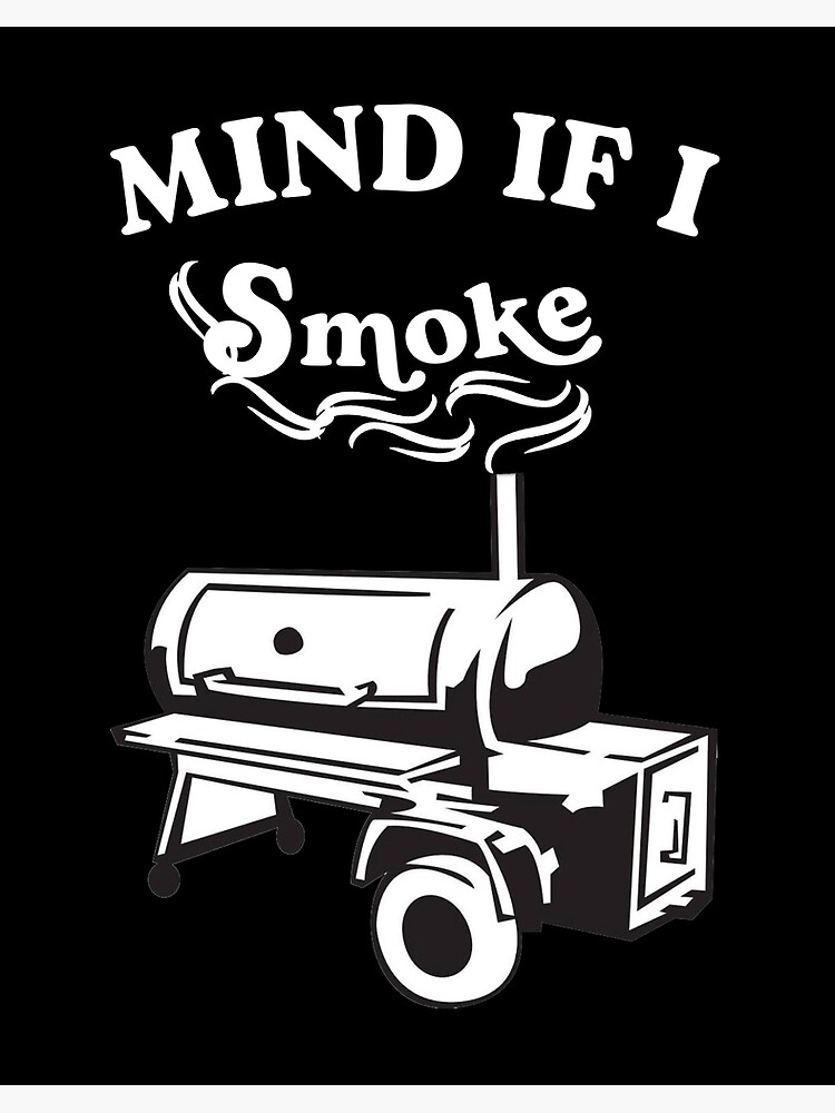 Funny BBQ T Shirt Smoking Meat Smoker Accessories Grilling Art Board Print  for Sale by ImartX