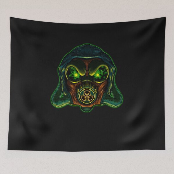 Item preview, Zombie Outbreak Biohazard & Toxic Waste Gas Mask designed and sold by tronictees.