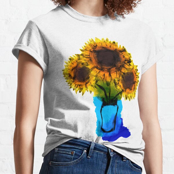 camisetas personalizadas de girasoles