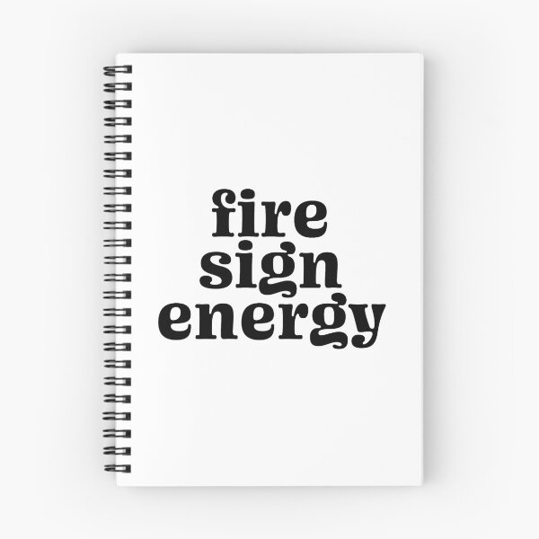 Item preview, fire sign energy - zodiac - black designed and sold by scribblesbysar.