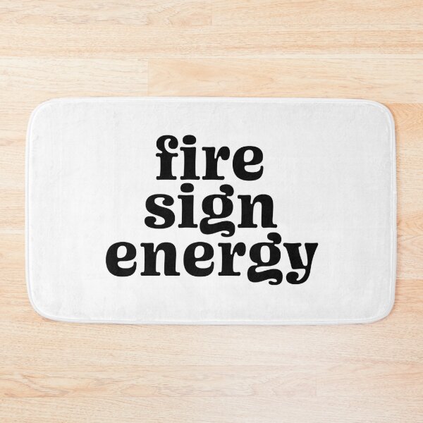 Item preview, fire sign energy - zodiac - black designed and sold by scribblesbysar.