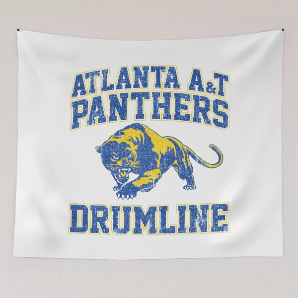 Aperçu de l'œuvre Ligne de batterie Atlanta A&T Panthers (Variante) créée et vendue par huckblade.