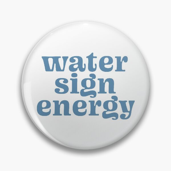 Artikelvorschau, Wasserzeichen Energie - Sternzeichen - blau entworfen und verkauft von scribblesbysar.