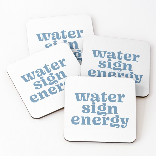 Item preview, water sign energy - zodiac - blue designed and sold by scribblesbysar.