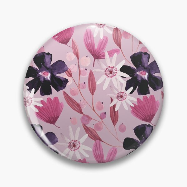 Item preview, Pink Watercolor Floral designed and sold by Etherfolk.