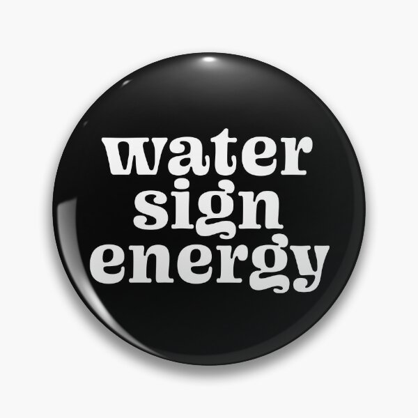 Artikelvorschau, Wasserzeichen Energie - Sternzeichen - weiß mit schwarzem Hintergrund entworfen und verkauft von scribblesbysar.