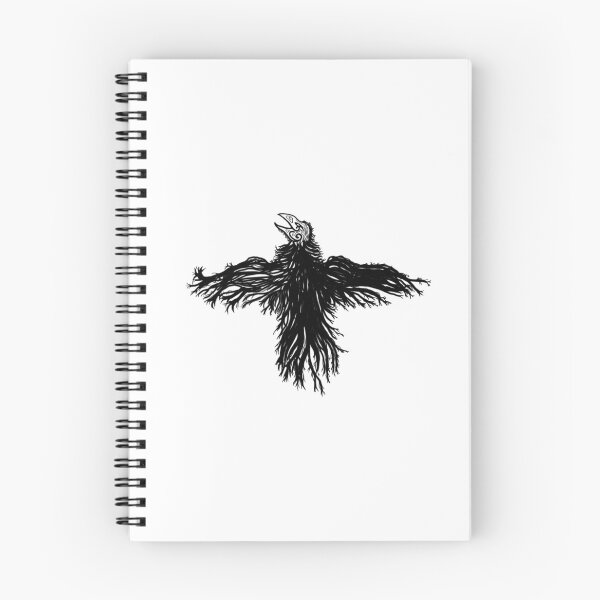 Item preview, Viking Crow - Jackdaw - Viking birds - bird sketch designed and sold by MerchActually.
