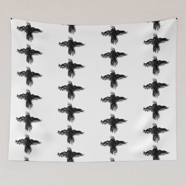 Item preview, Viking Crow - Jackdaw - Viking birds - bird sketch designed and sold by MerchActually.