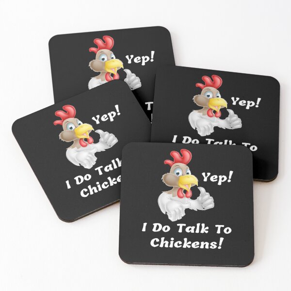 Item preview, Yep! I Talk to Chickens Funny Farm Chicken Lover designed and sold by JustSayingGifts.