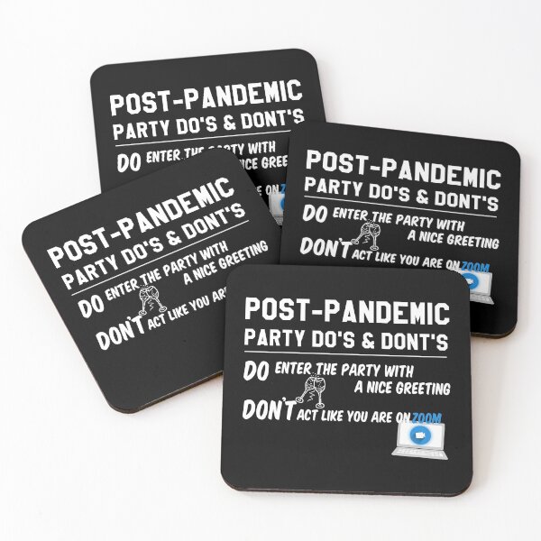 Item preview, Post Pandemic Party  designed and sold by SchlossInspire.