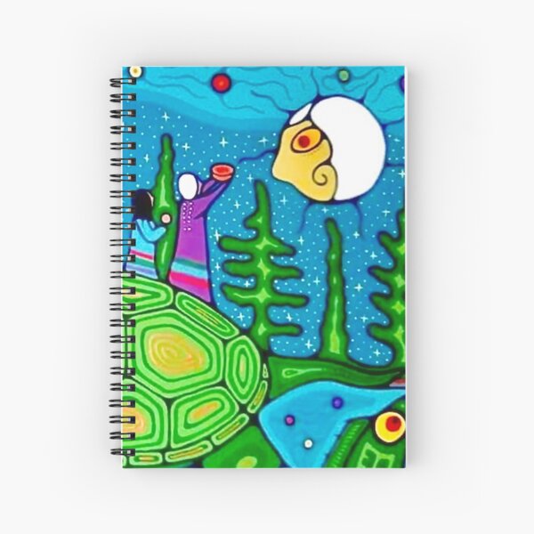 Full Moon Ceremony, 2018 Spiral Notebook