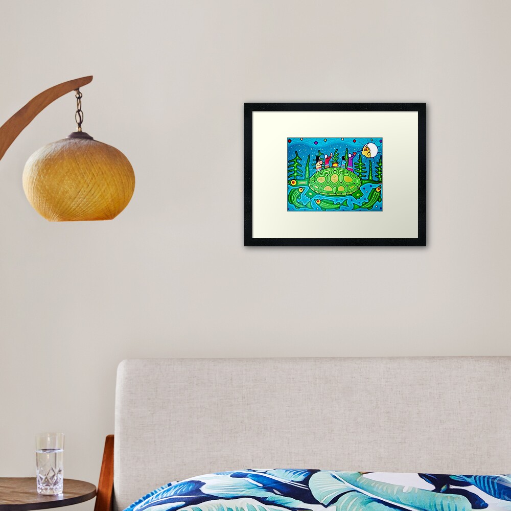 Full Moon Ceremony, 2018 Framed Art Print