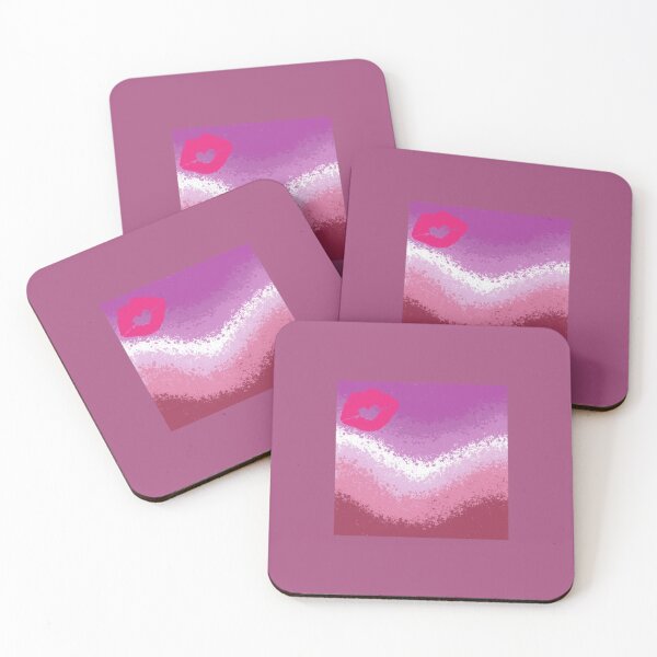 Item preview, Lipstick lesbian pride flag wlw sapphic designed and sold by Spell-the-Bee.