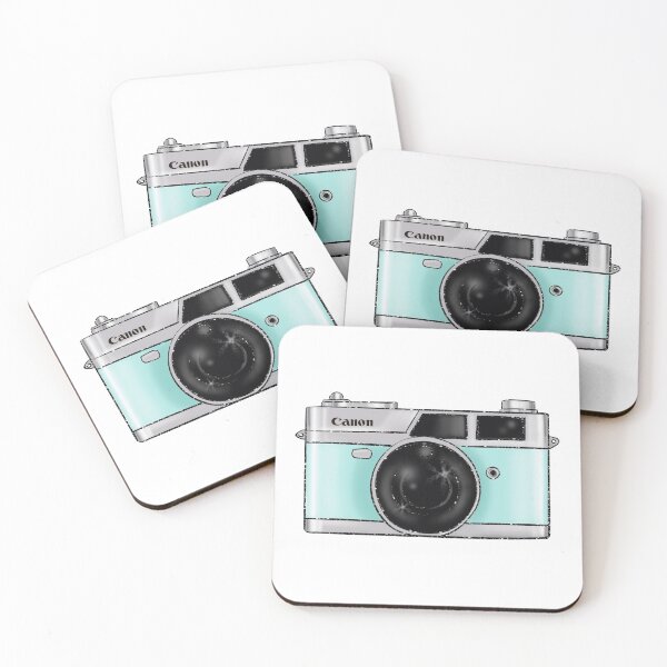 Item preview, Blue girly photocamera fashion illustration  designed and sold by Lalanacliparts.