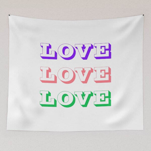 Item preview, Love. Love. Love.  Many Times Over. designed and sold by OliOuterBrands.