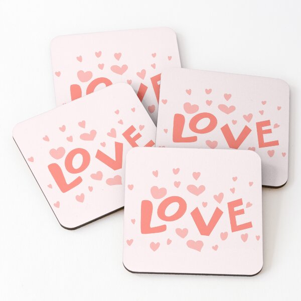 Aperçu de l'œuvre LOVE à la main avec des coeurs créée et vendue par myfirstapt.