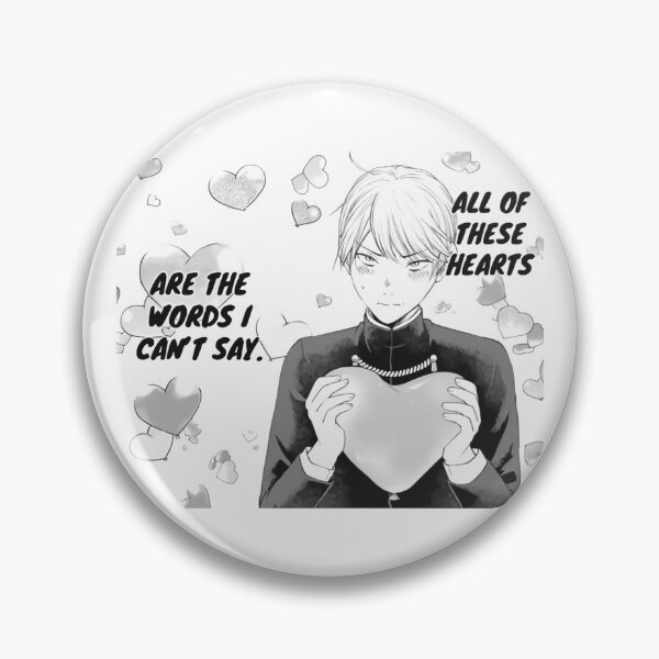 Item preview, kaguya-sama love is war all of these hearts are words I can't say designed and sold by cangurojoe.
