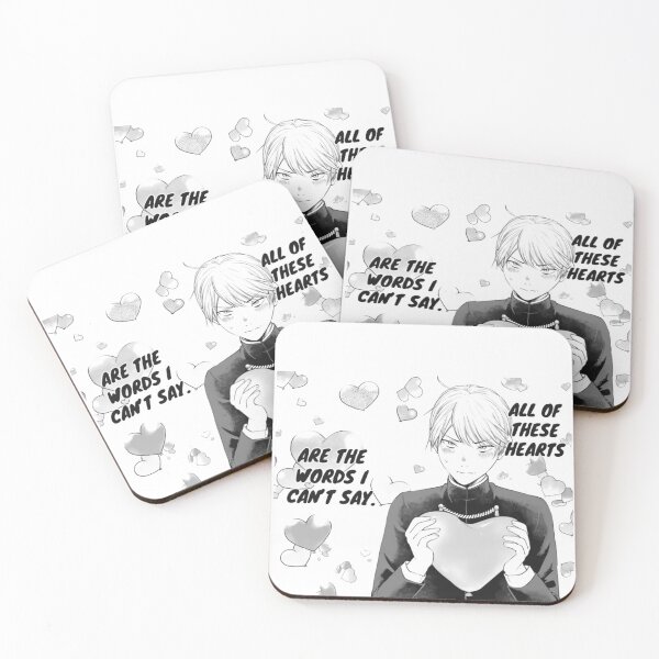 Item preview, kaguya-sama love is war all of these hearts are words I can't say designed and sold by cangurojoe.