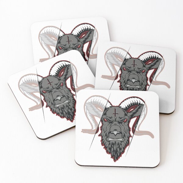 Item preview, Goat logo stylized designed and sold by Ayosaba.