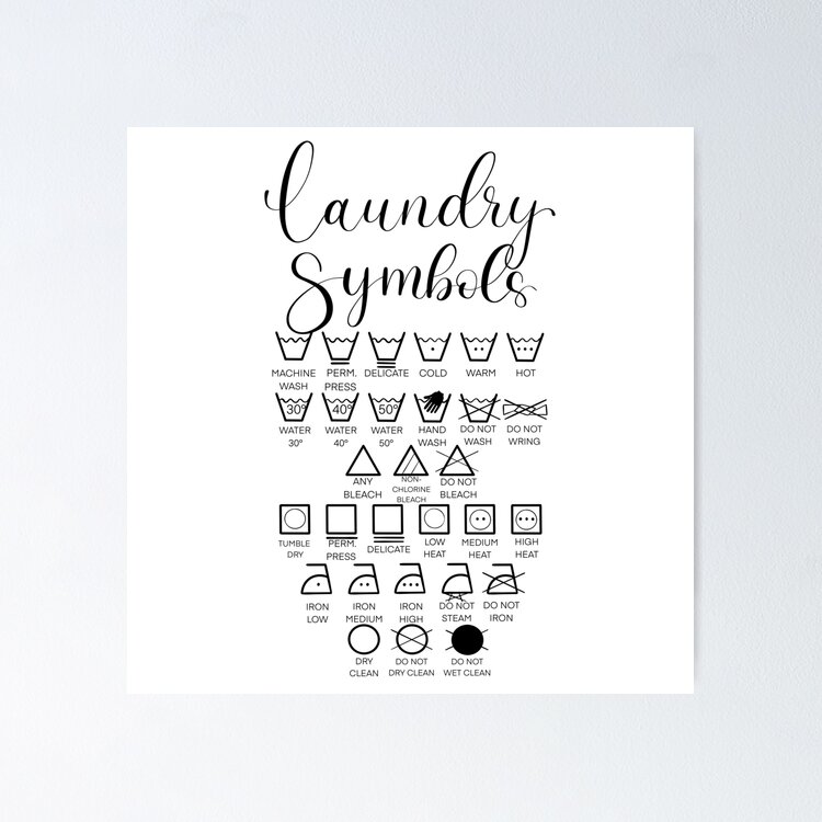 laundry-symbols-art-poster-for-sale-by-cottagelife-redbubble