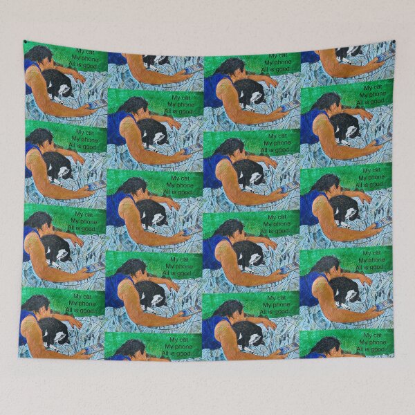 Item preview, My Cat My Phone designed and sold by Amospicazo.