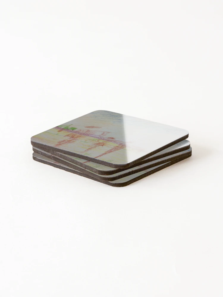 Thumbnail 4 of 5, Coasters (Set of 4), Journeyman  designed and sold by RudyYoder.