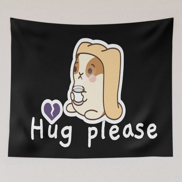 Item preview, Hug Please Hamster designed and sold by YueHeng Creates ⭐⭐⭐⭐⭐.