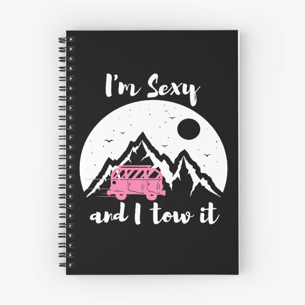 Item preview, I'm Sexy and I tow it, Funny Vintage RV Camper Trailer, Camping Funny, Gift Tee, Funny Vintage designed and sold by IMAD BI.