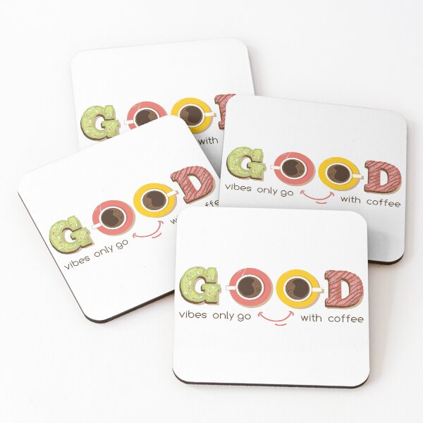 Item preview, Good Vibes Only With Coffee, Good Vibes Only designed and sold by graphic-genie.