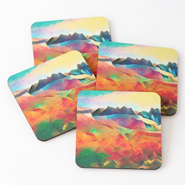 Item preview, Colorful Hills designed and sold by secretgardener.
