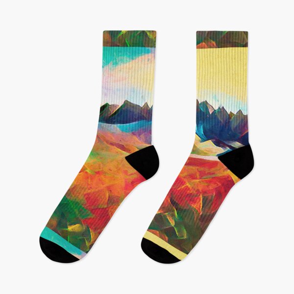 Item preview, Colorful Hills designed and sold by secretgardener.