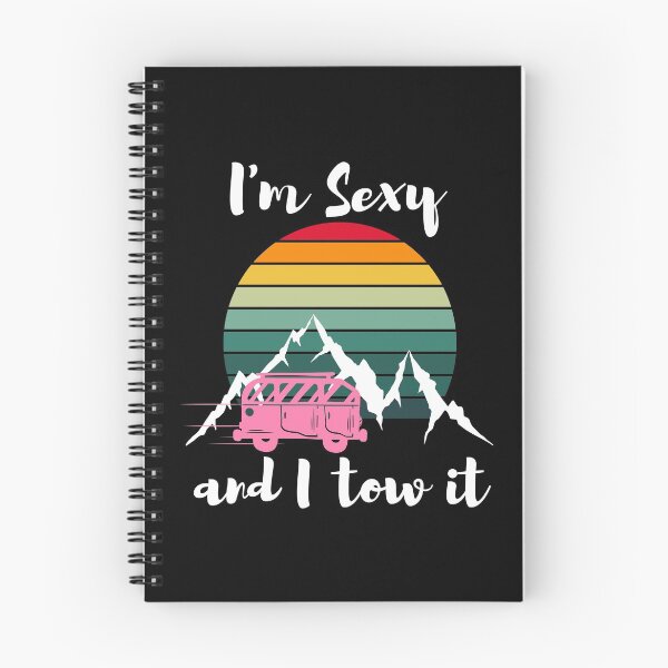 Item preview, I'm Sexy and I tow it, Funny Vintage RV Camper Trailer, Camping Funny, Gift Tee, Funny Vintage designed and sold by IMAD BI.