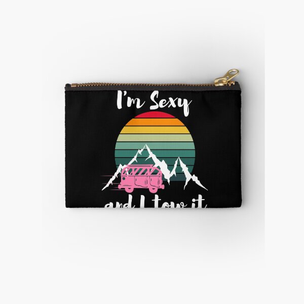 Item preview, I'm Sexy and I tow it, Funny Vintage RV Camper Trailer, Camping Funny, Gift Tee, Funny Vintage designed and sold by IMAD BI.