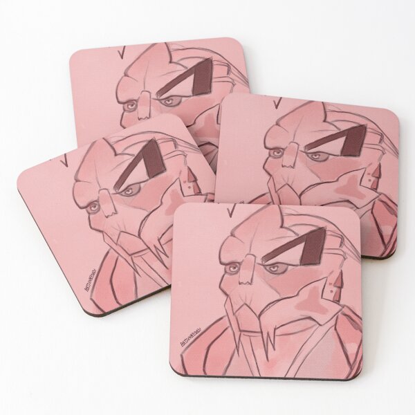 Item preview, Garrus in pink designed and sold by artsywarden.