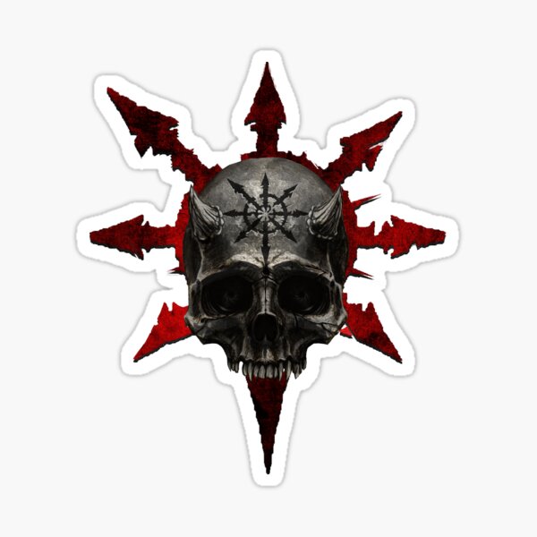 Item preview, Chaos Skull designed and sold by LonelyWinters.