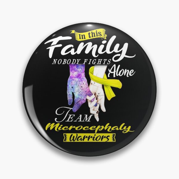 Item preview, In This Family Nobody Fights Alone Team Microcephaly Warrior designed and sold by deputylove.
