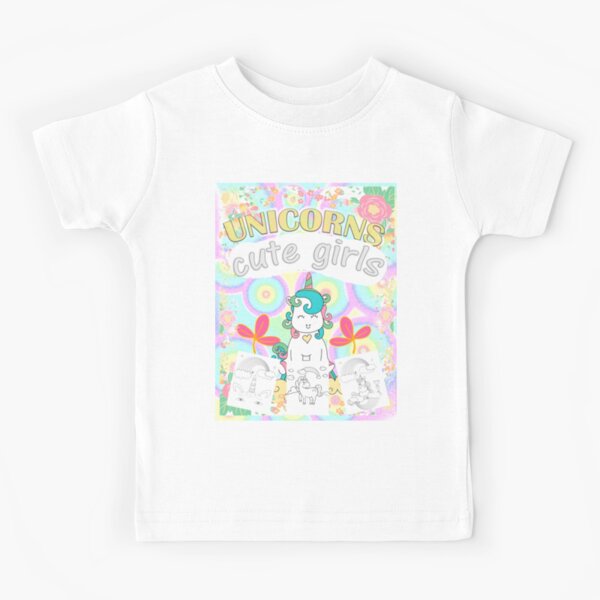 Niños Chicos Chicas más importante creer en mí mismo gracioso UNICORNIO T-Shirt