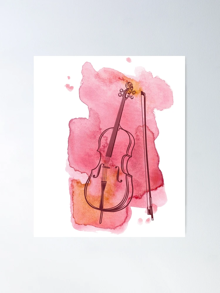 Sonho Arte Da Pintura A Óleo Agradável Novo Jogo Menina Cello Vermelho  Sinfônicas Pinturas Wall Decor Óleo Sobre Tela Wall Art Pictures 200826 De  $132,5