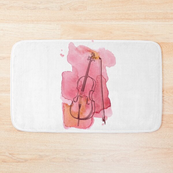 Item preview, Cello Girl Pink Watercolor- Cello Lover designed and sold by RaquelDeneth.
