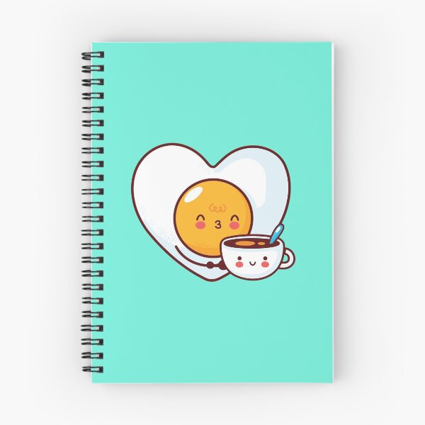 Item preview, Coffee and Egg Love. Heart Kawaii Cute designed and sold by MagicStrawberry.