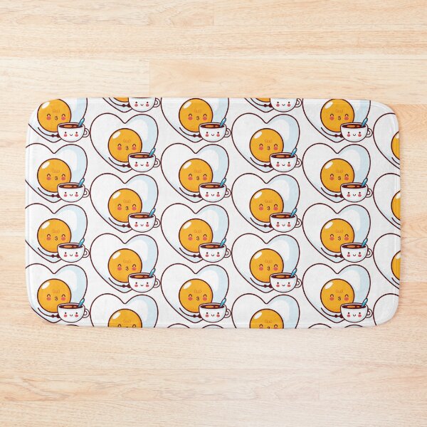 Item preview, Coffee and Egg Love. Heart Kawaii Cute designed and sold by MagicStrawberry.