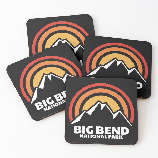 Item preview, Retro Big Bend National Park Sunset Mountain Shirt  designed and sold by Clavitaps.