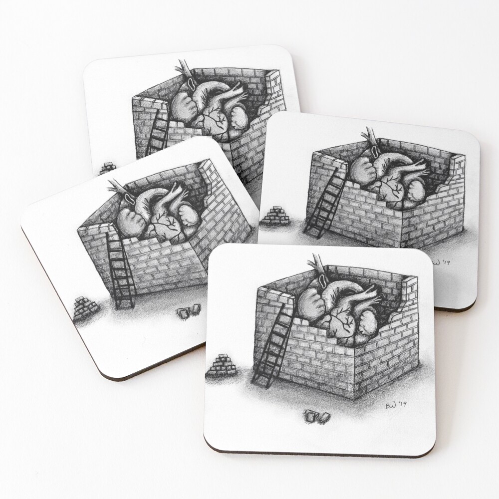 Item preview, Coasters (Set of 4) designed and sold by BreenaMoon.