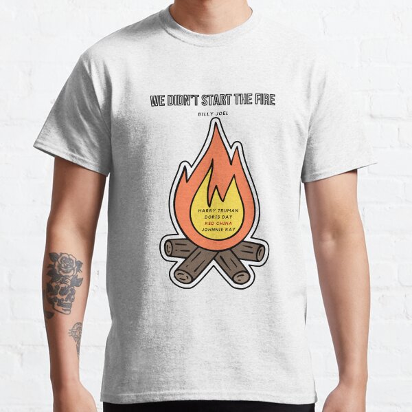 Billy Joel - We Didn't Start The Fire Classic T-Shirt