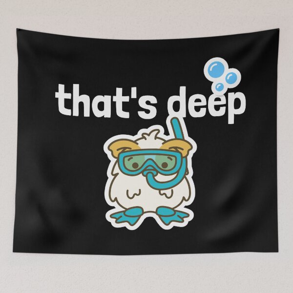 Item preview, That Is Deep Hamster Diver designed and sold by YueHeng Creates ⭐⭐⭐⭐⭐.