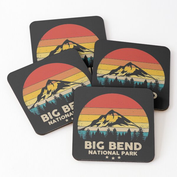 Item preview, Big Bend National Park Retro Souvenir Shirt  designed and sold by Clavitaps.